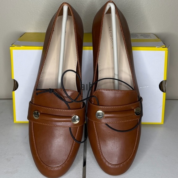 Claiborne Men\'s Tan Leather Loafers main image 5